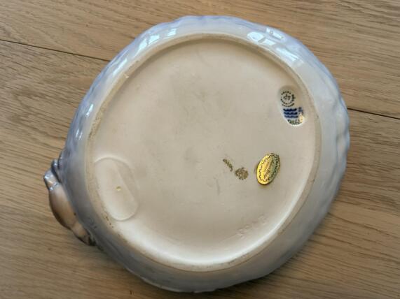 Stort Krabbe fad - Royal Copenhagen