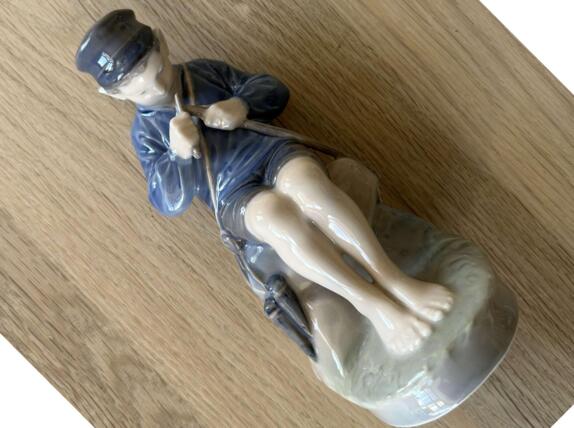 Figur - Snittedreng / hyrdedreng  - Royal Copenhagen