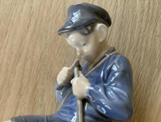 Figur - Snittedreng / hyrdedreng  - Royal Copenhagen